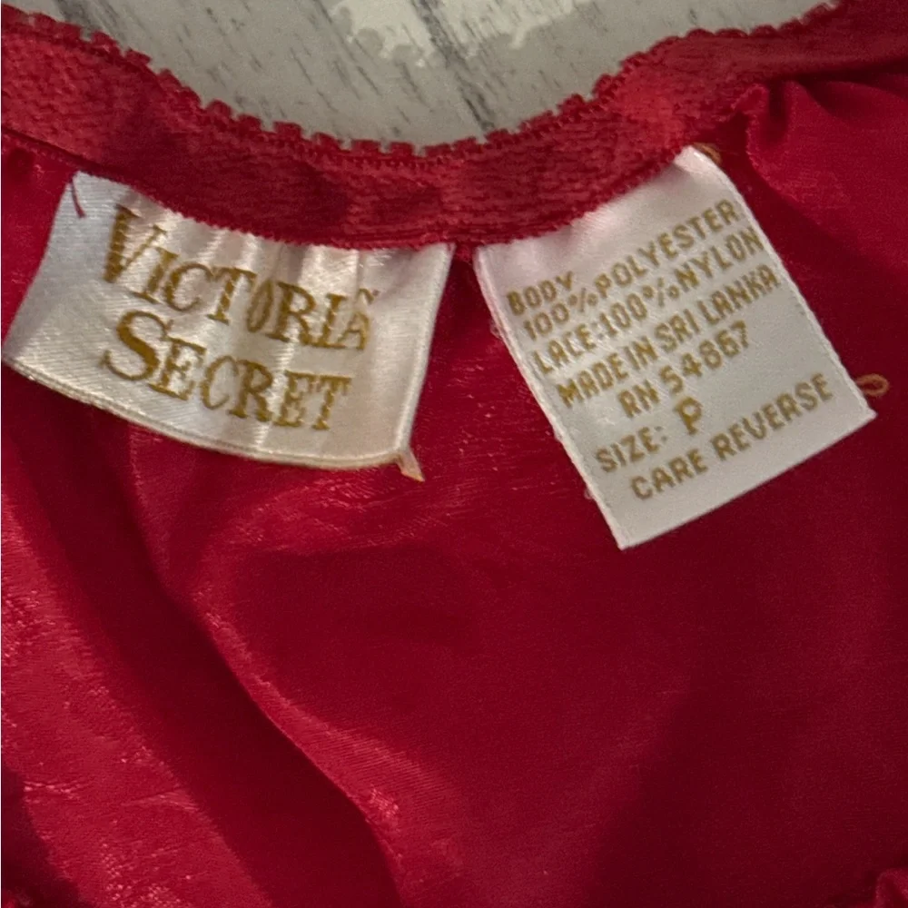 Vintage Gold Label Victoria’s Secret Cami 2 Piece Set with Lace, Sheer Sexy Love - Picture 11 of 15